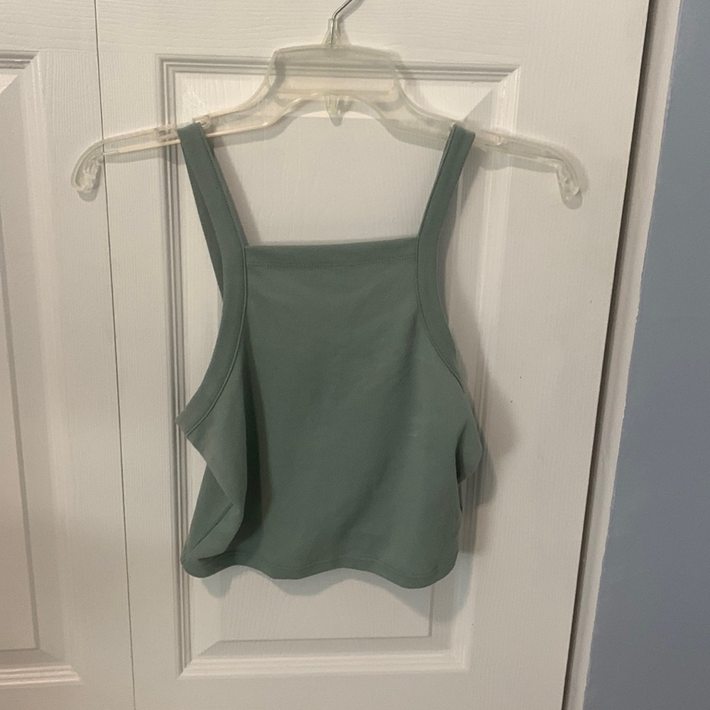 Knit crop top
